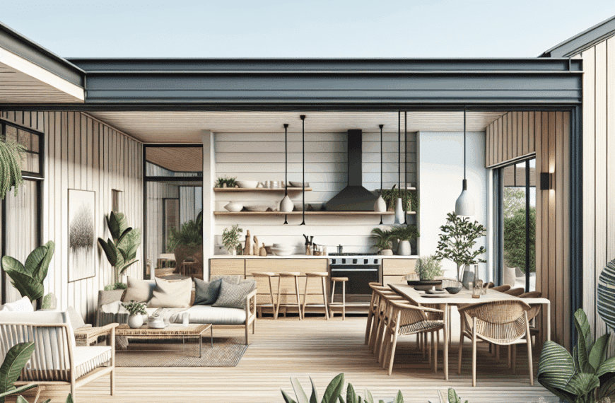 Vida Danesa en su Esplendor: Descubre el Encanto de una Terraza al Sur con Cocina Abierta