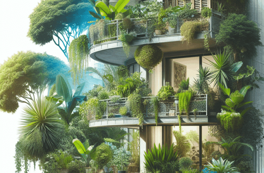 Convertir Balcones y Terrazas en Paraísos Verdes: La Tendencia en Auge