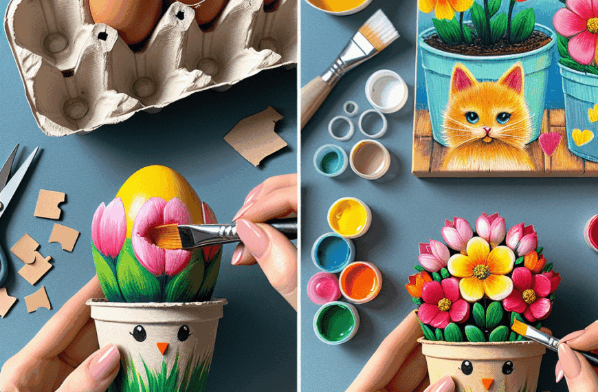 Transforma tus Cartones de Huevo: Creatividad Sostenible en Acción