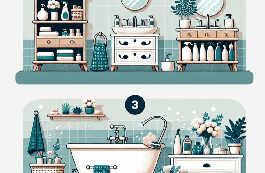 Tres Estrategias Efectivas para un Baño Hermoso y Organizado