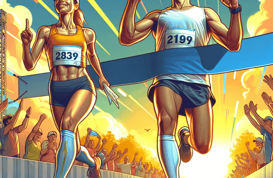 Triunfos de Pablo Sosa y Rosario García-Cervigón en la Media Maratón de Puertollano