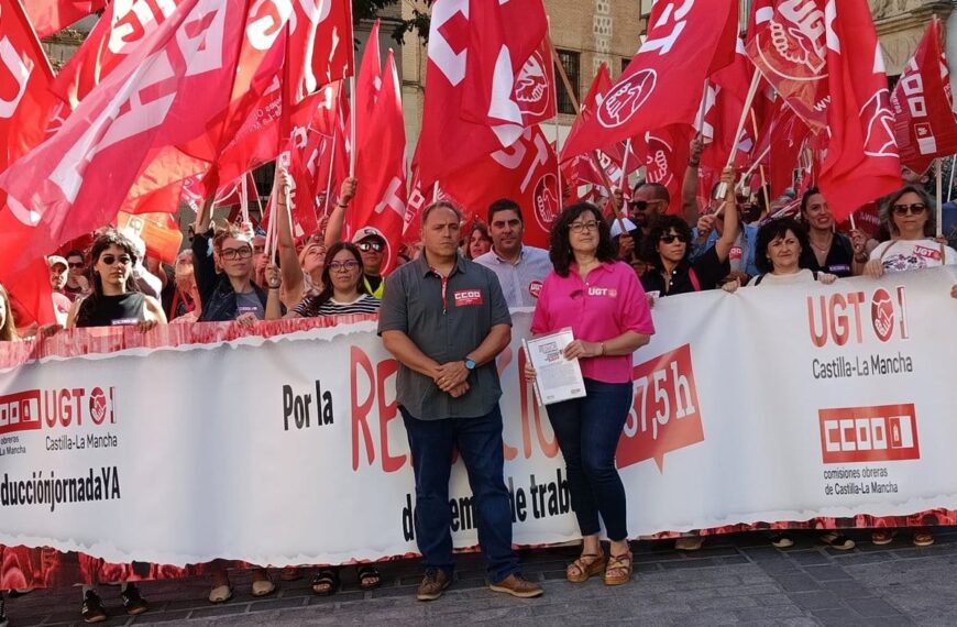 Ugt y ccoo claman contra pp, vox y junts por su rechazo a la reducción de la jornada laboral