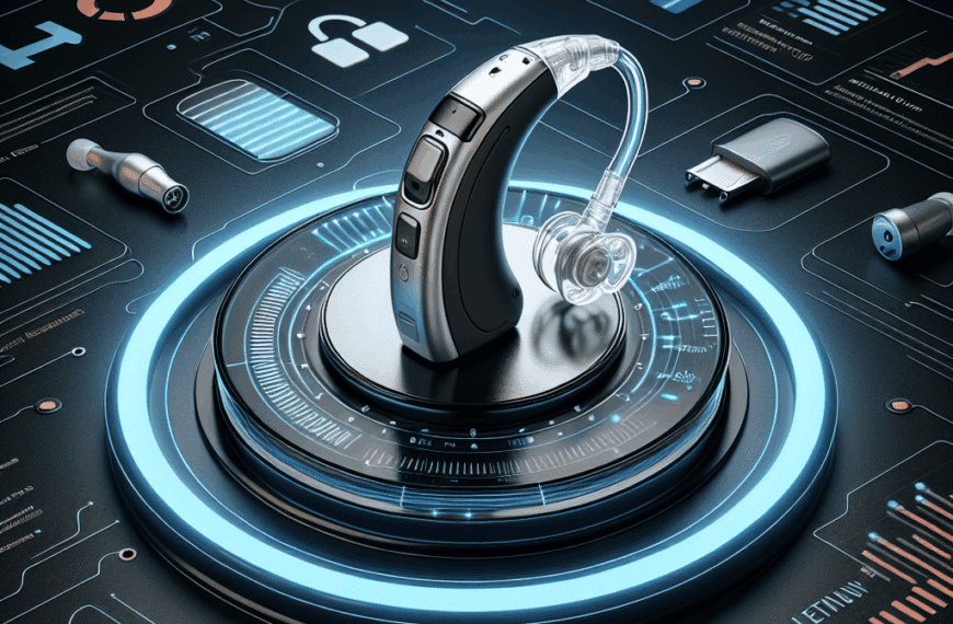 El Audífono ReSound Enzo™ IA: Innovación Compacta y Recargable en Potencia Auditiva