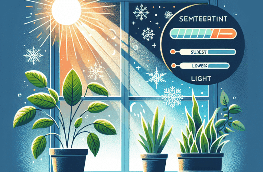 Protege Tus Plantas de Interior: Cómo el Frío y la Luz Pueden Afectarlas