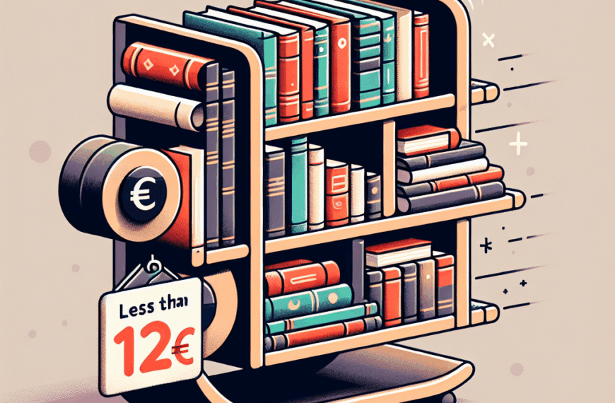 Estantería Giratoria Asequible: Calidad Superior por Menos de 12 Euros