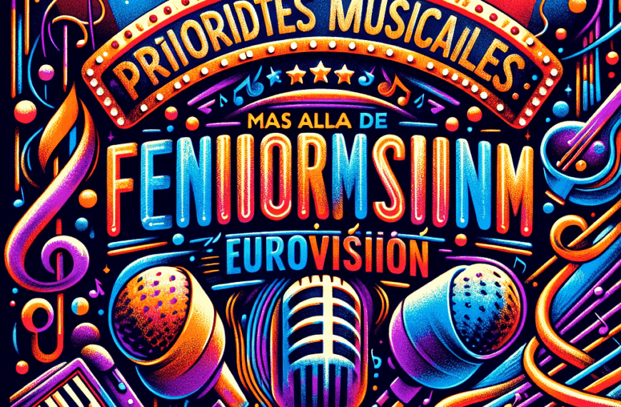 Prioridades Musicales: Benidorm Fest, Más Allá de Eurovisión