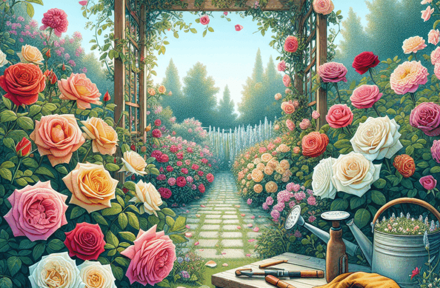 Cómo Obtener una Floración Prolongada y Exuberante en Tus Rosales