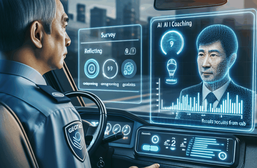 Conductores Profesionales Adoptan el Coaching con IA en Cabina: Resultados de la Encuesta de Geotab