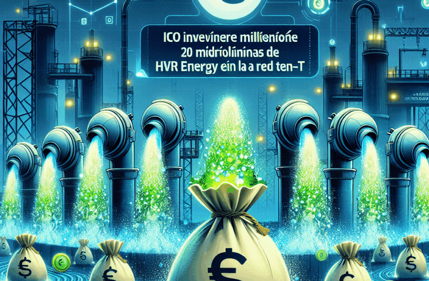 ICO Invierte 7 Millones de Euros en la Expansión de 20 Hidrolineras de HVR Energy en la Red TEN-T
