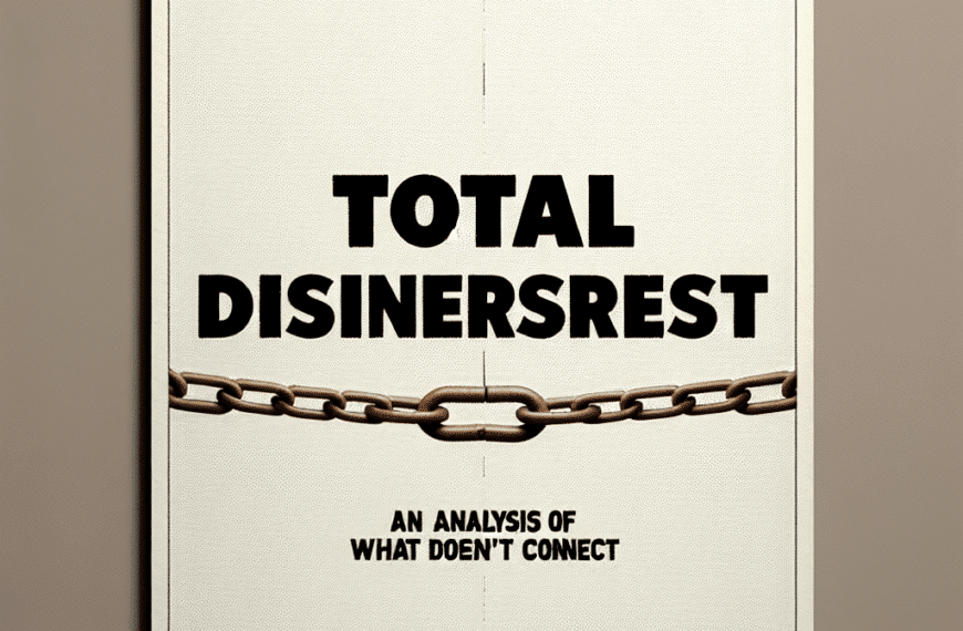 Desinterés Total: Un Análisis de lo Que No Conecta