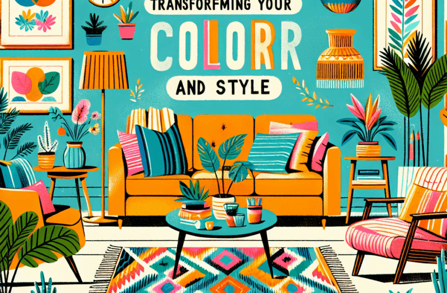 Estrategias Económicas para Transformar tu Hogar con Color y Estilo