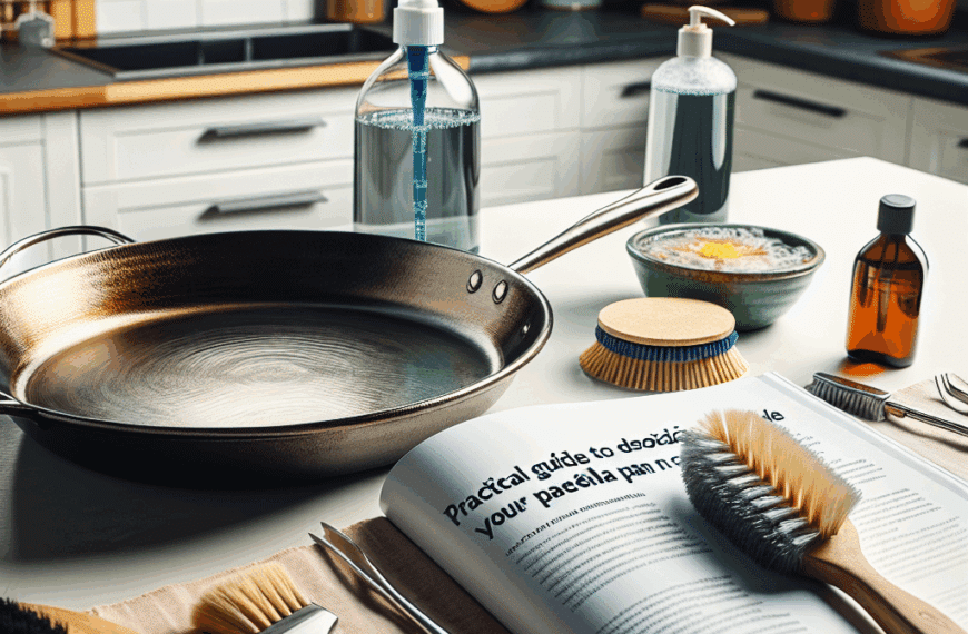 Guía Práctica para Desoxidizar y Mantener tu Paellera en Casa