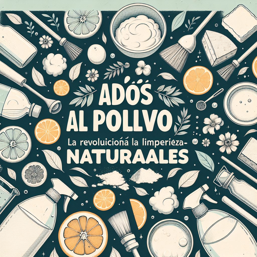 Adiós al Polvo: La Revolución de la Limpieza con Mezclas Naturales