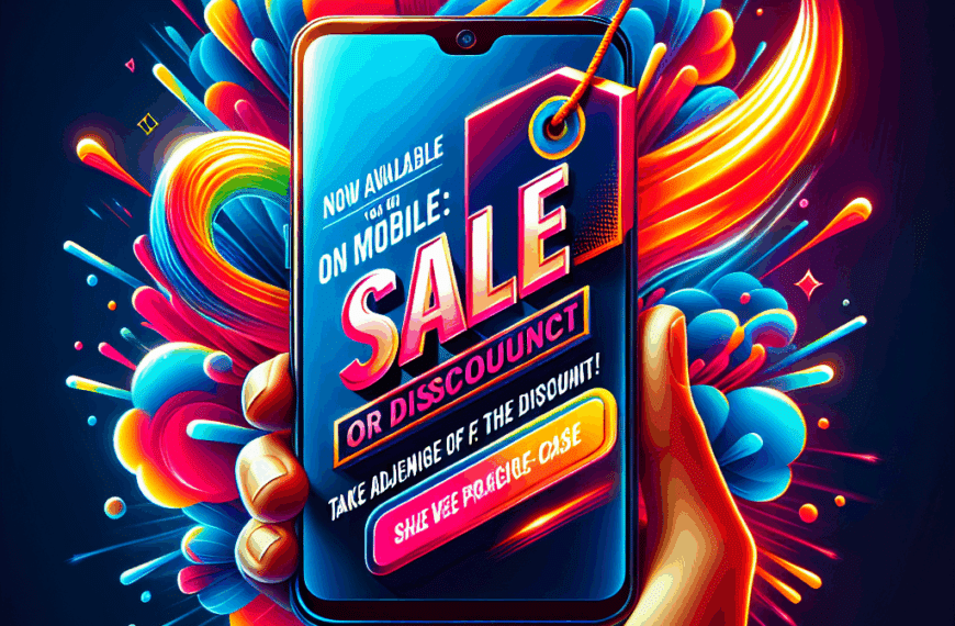 ¡Disponible en Móvil: Obtén Tu Descuento Ahora!