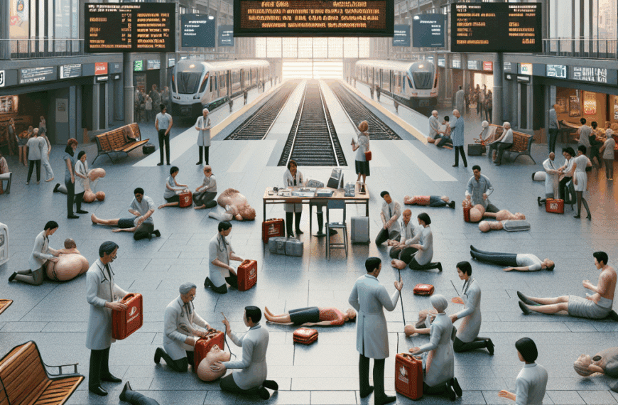 Alsa y Almas Industries Imparten Talleres Gratuitos de Reanimación en la Estación de León