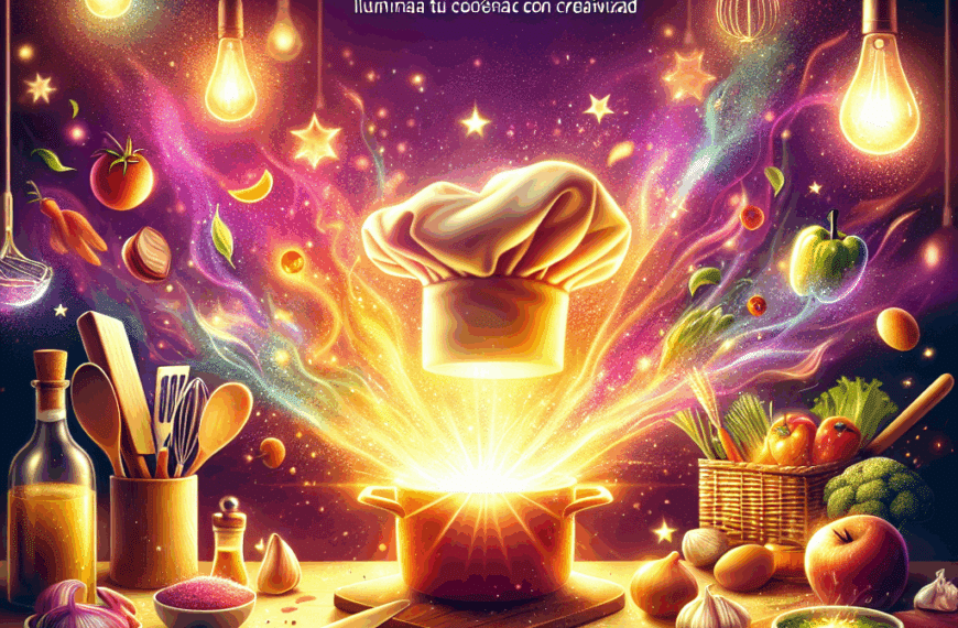 Brillo Culinario: Ilumina Tu Cocina con Creatividad