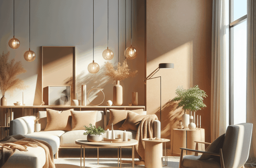 Minimalismo Agradable: Creando Espacios Acogedores con Calidez
