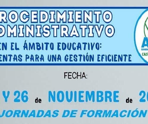 Capacitación Practica: Resolviendo Preguntas del Proceso Administrativo en CLM – 25 y 26 de Noviembre