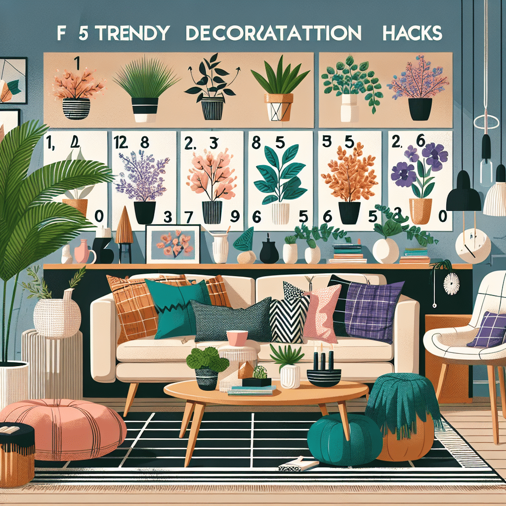 Cinco Trucos de Decoración de Tendencia para 2023