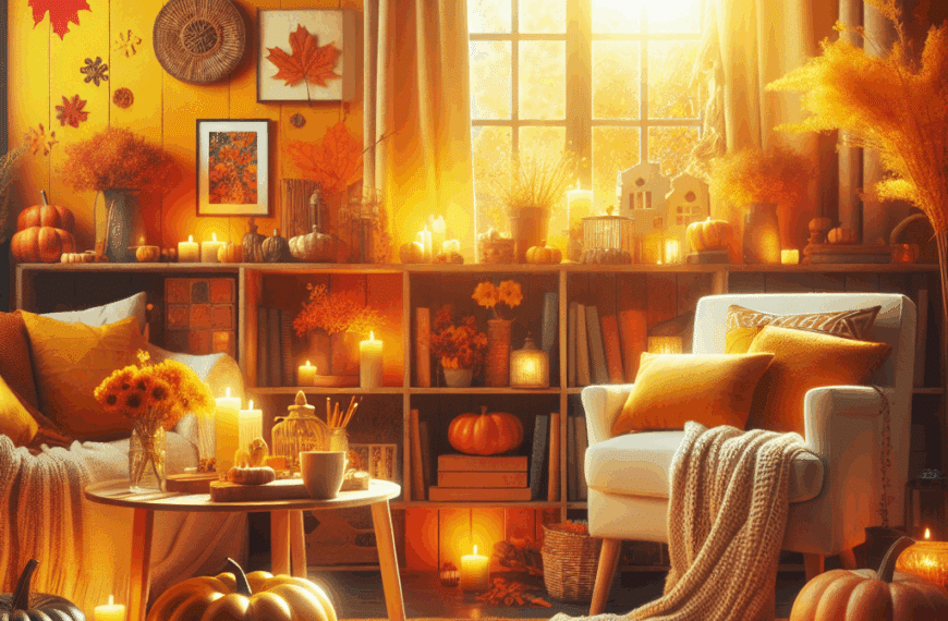 Colores Otoñales que Transforman y Energizan Tu Hogar