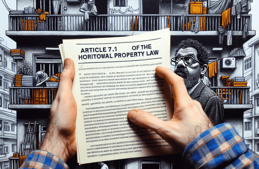 Guía para Manejar Vecinos Acumuladores: Uso del Artículo 7.1 de la Ley de Propiedad Horizontal