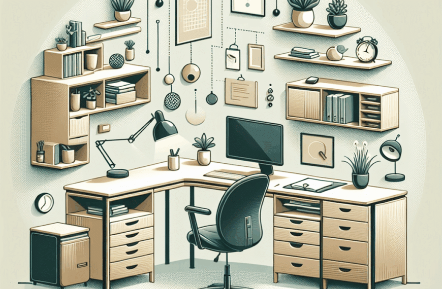 Transforma Tu Espacio: Guía Completa para Diseñar la Oficina en Casa Ideal