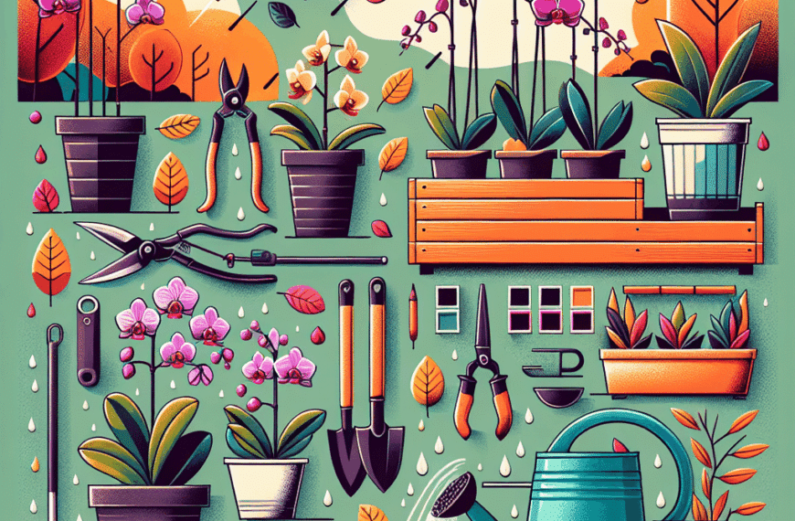 Preparación Otoñal para una Primavera Luminosa: Cómo Garantizar Orquídeas Radiantes