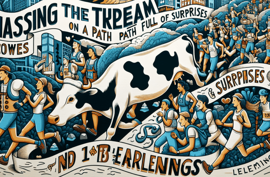 Correr tras el sueño de trece vacas en un camino lleno de sorpresas y aprendizajes