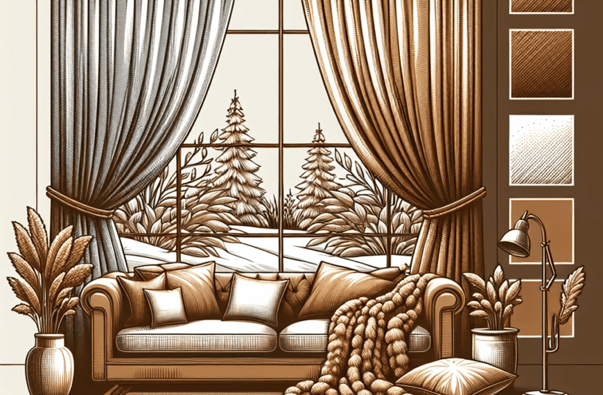 Crea un Refugio Acogedor: Cortinas para Aislamiento y Privacidad Este Invierno