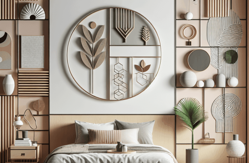 Ideas Innovadoras para Decorar las Paredes de tu Habitación Moderna