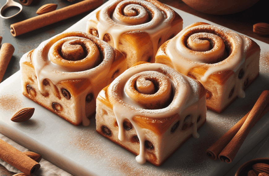 Blondies de Cinnamon Roll: Un Placer Doble que Seduce