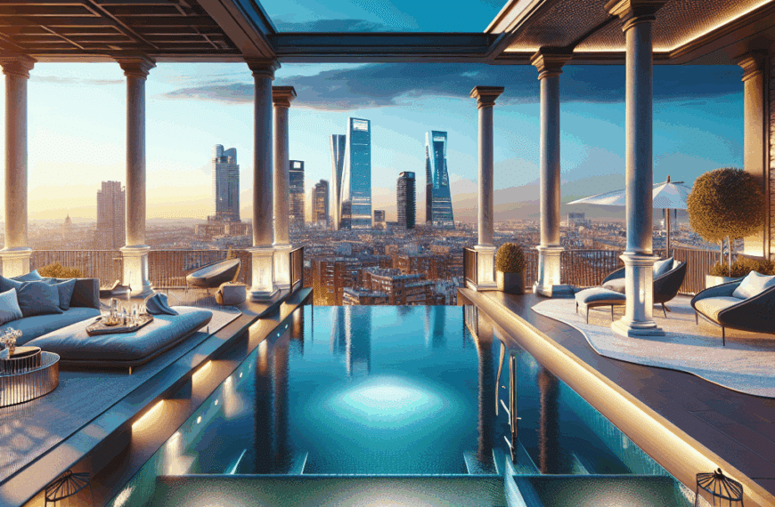 Descubre el Encanto de la Terraza de Tamara Falcó: Piscina y Chill Out en Madrid