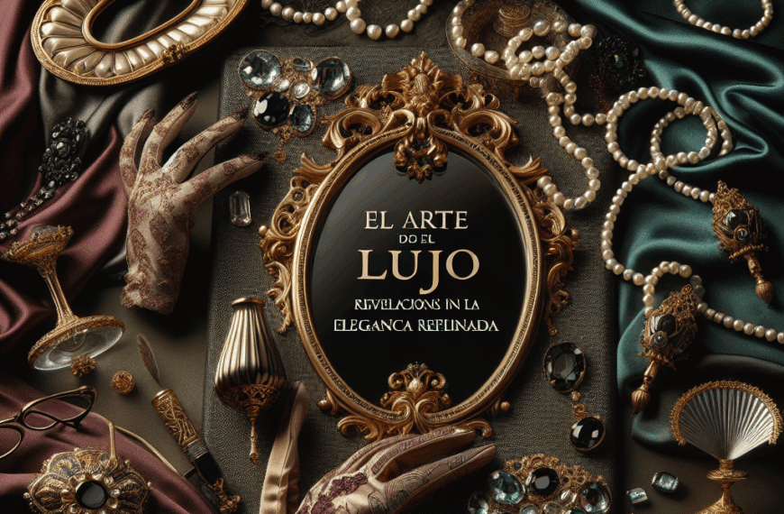 El Arte del Lujo: Revelaciones en la Elegancia Refinada