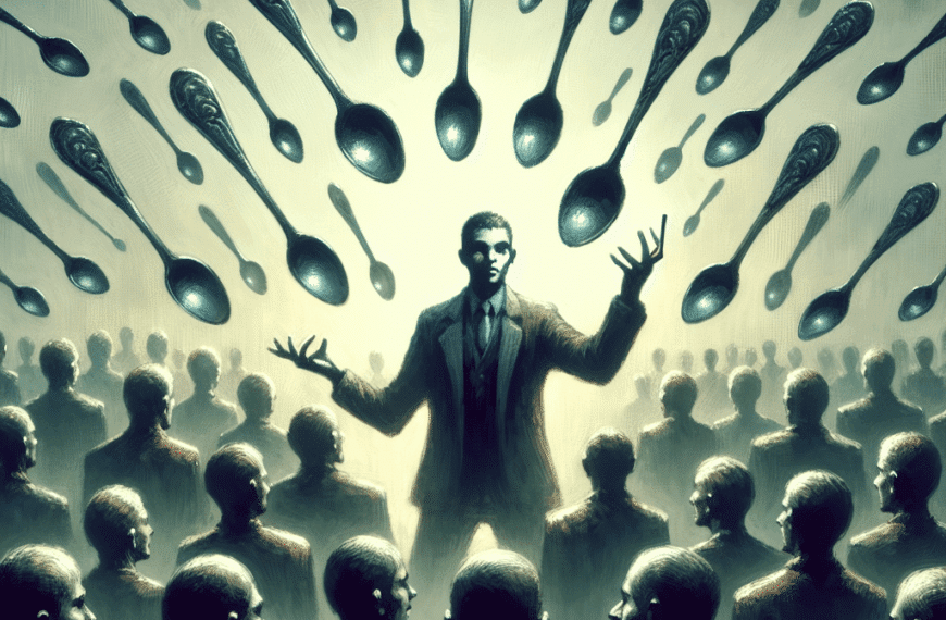 El Ilusionista de las Cucharas: La Historia del Hombre que Engañó al Mundo con su Mente