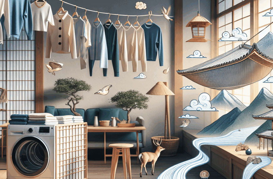 El Innovador Método Japonés para Secar Ropa en Casa que Está Revolucionando Europa