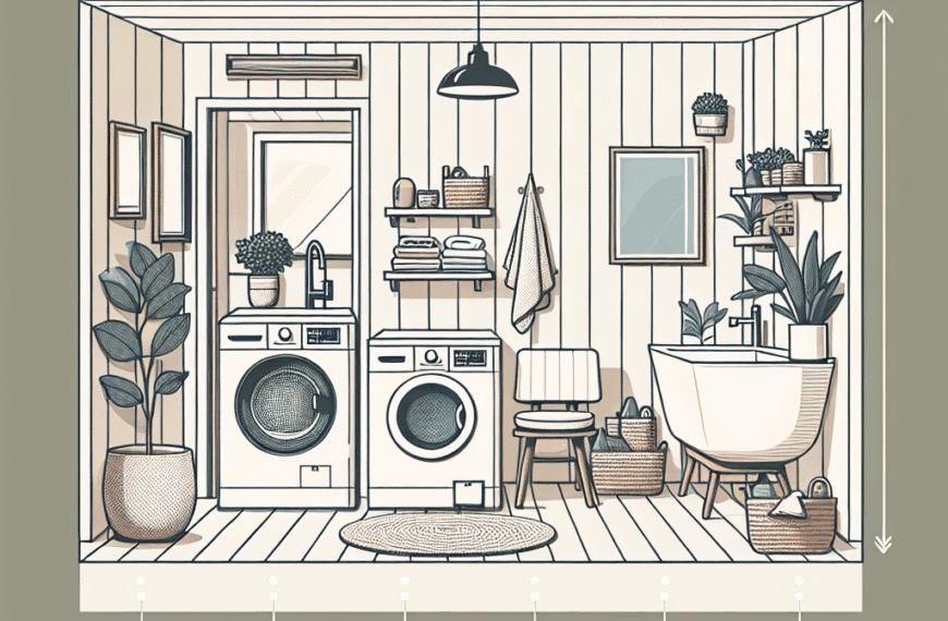 5 Claves para un Lavadero Nórdico y Funcional en Casa