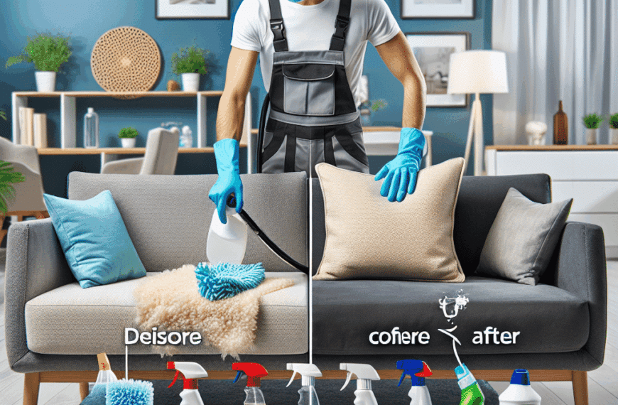 Cómo Desinfectar y Eliminar el Mal Olor de Cojines y Tapicerías de Manera Eficaz