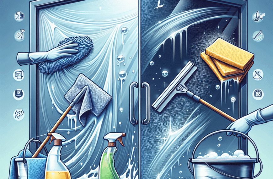 La Guía Definitiva para Limpiar Cristales: Método Fácil y sin Marcas