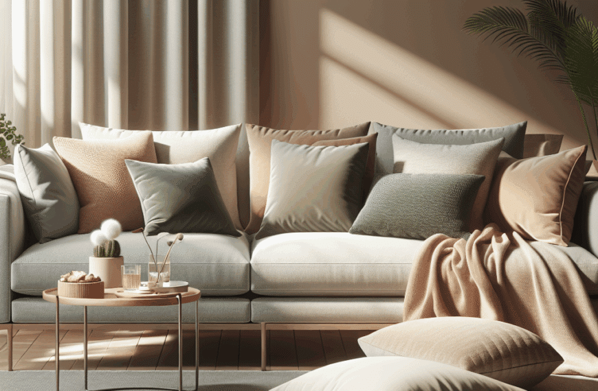 El Sofá Perfecto: Comodidad y Estilo para Recibir a Tus Invitados