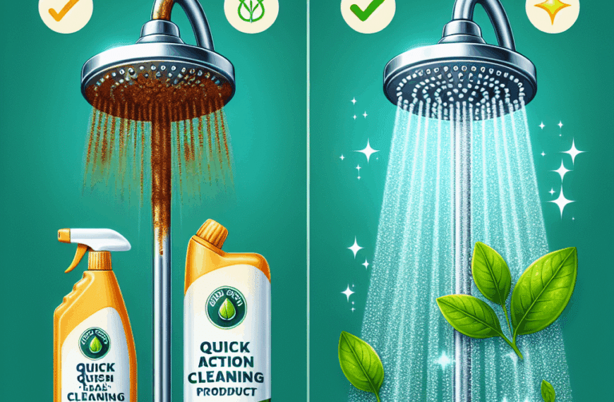 Elimina el Óxido de Tu Regadera de Manera Rápida y Efectiva