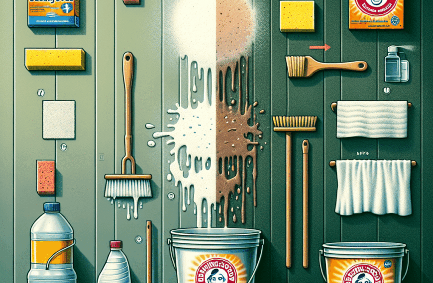 Elimina Manchas de Paredes y Suelos con Bicarbonato: Soluciones Caseras Efectivas