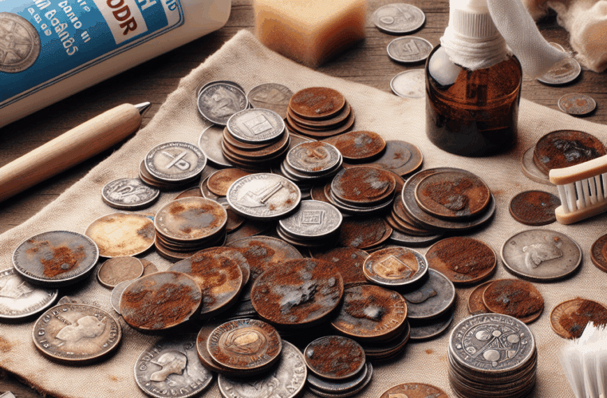 Eliminación de Óxido en tus Monedas: Guía Práctica para su Cuidado en Casa