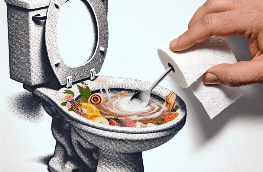 Deshazte del Sarro en el Inodoro con Papel de Cocina: Guía Práctica