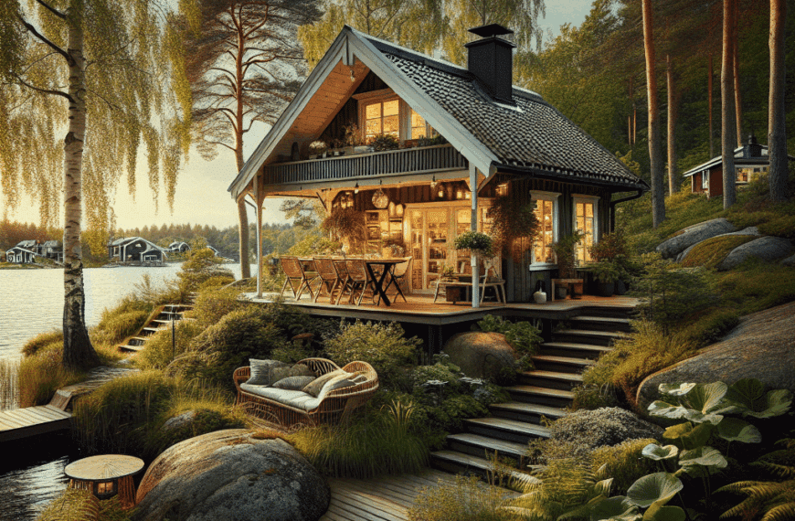 Refugio Idílico en Gotemburgo: Hermosa Casa Sueca en un Entorno Natural