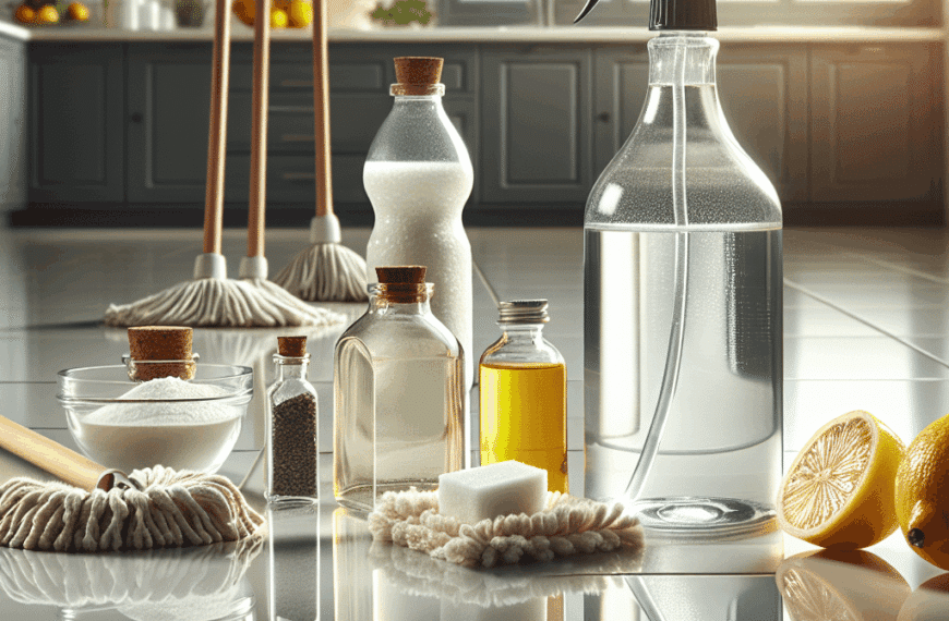 Receta Casera para un Suelo Impecable y Brillante