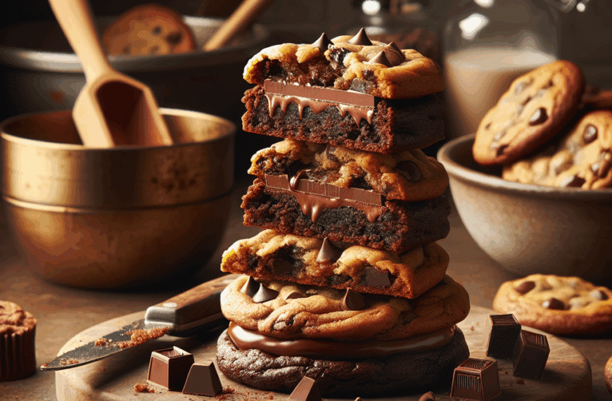 Galleta y Brownie: La Fusión Irresistible en Cada Bocado