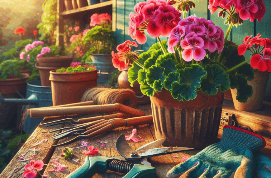 Guía Completa para Podar Geranios: Asegura una Floración Espectacular el Próximo Año