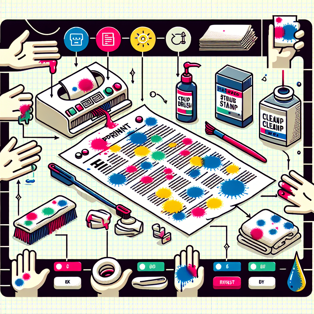 Guía Práctica para Eliminar Manchas de Tinta de Impresora en Ropa y Telas