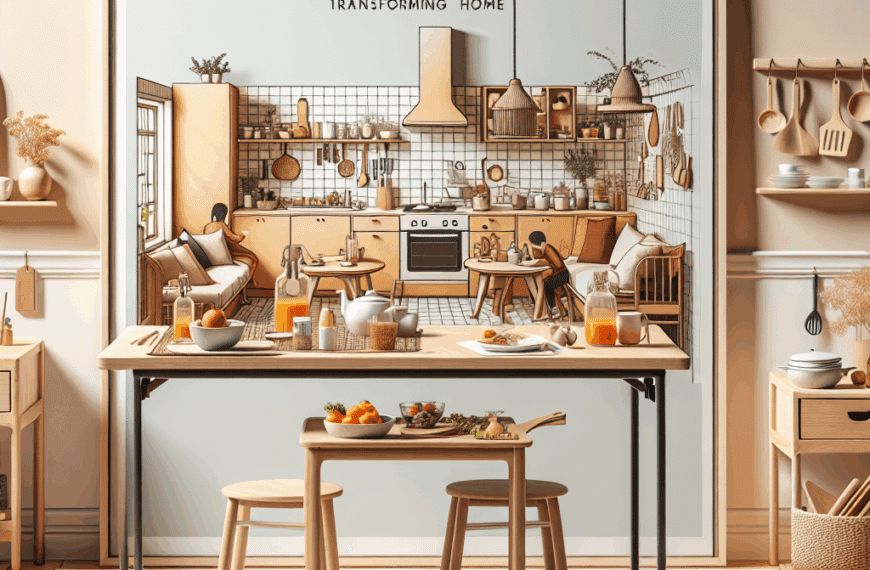 Ikea Transforma el Hogar: La Mesa Plegable Ideal para Cocinas Pequeñas