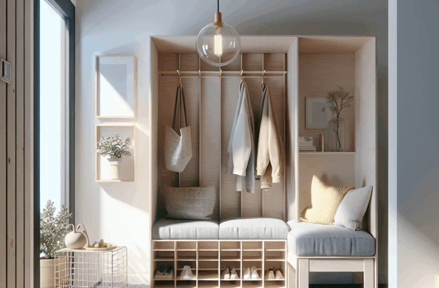 Ikea Transforma la Entrada: Banco Multifuncional para Espacios Reducidos